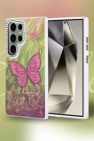 Samsung Galaxy S24 Ultra Kılıf Blade Aynalı Desenli Kapak - Desen 9 ürün görseli 1