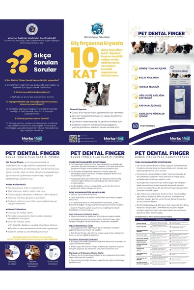PETY CARE PET DENTAL FINGER - Resim 3