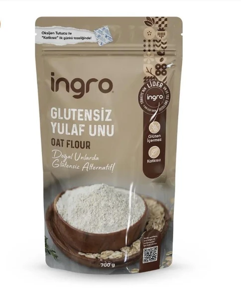 İngro Glutensiz Yulaf Unu 700 Gr ürün görseli 1