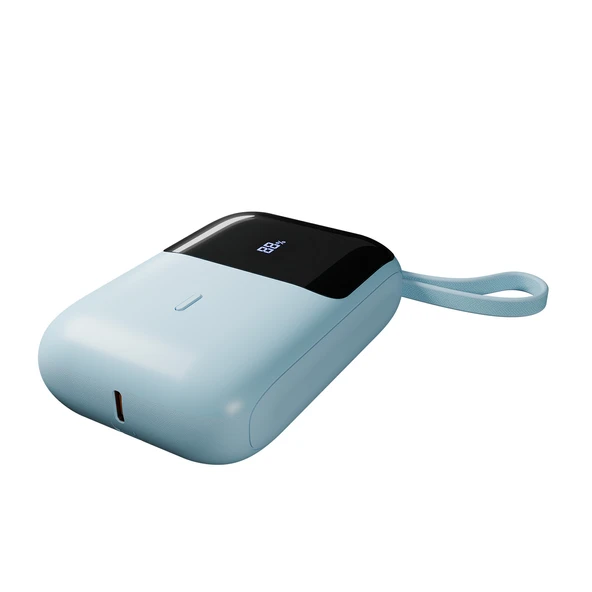 S-Link P109M 10000Mah 5W Mavi Lcd Taşınabilir Pil Şarj Cihazı Powerbank ürün görseli 1