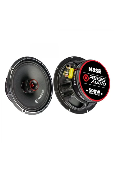 REISS AUDIO RS-M8SE 20 CM TWEETERLİ MİDRANGE 500 WATT MAXİMUM POWER 250 WATT RMS POWER ÇİFT FİYATIDIR ürün görseli 1