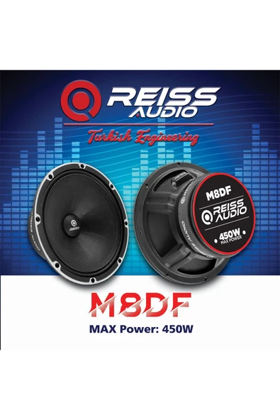 Reiss M8DF 200 RMS 20 Cm Midrange Kapaksız ürün görseli 1