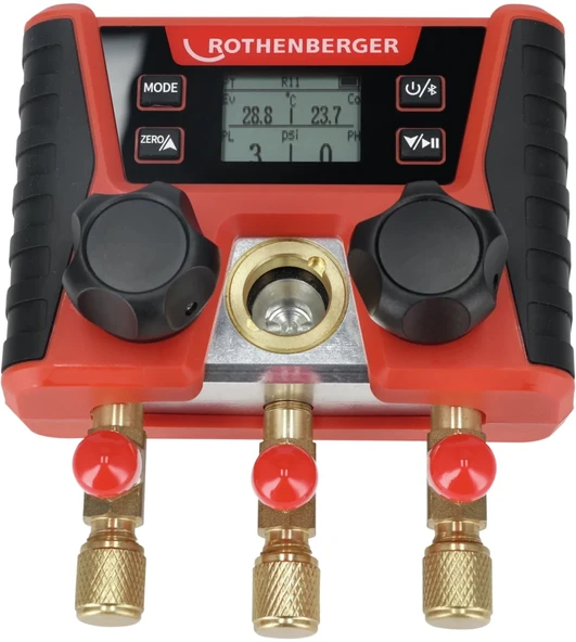 Rothenberger Rocool Mini Dijital Manifold Seti Kod: 1000005060 ürün görseli 1