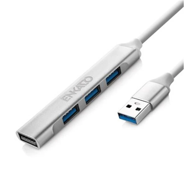 Enkado Ekd-Uh60 Usb 3.0 To 4İn1 , 1 Port Usb 3.0+3Port Usb 2.0 Hup Adaptör ürün görseli 1