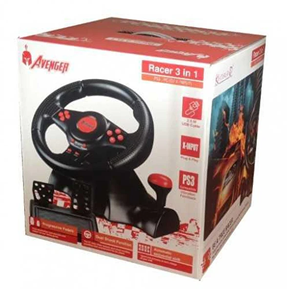 Nodar Gt-V7 (Vm9824) Yarış Direksiyonu 7İn3 ürün görseli 1