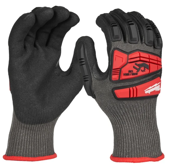 Milwaukee Darbeye ve Kesilmeye Dayanıklı Eldiven 5.Seviye 10/XXL 4932498537 ürün görseli 1