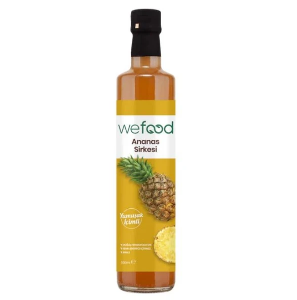 Wefood Ananas Sirkesi 500 Ml ürün görseli 1