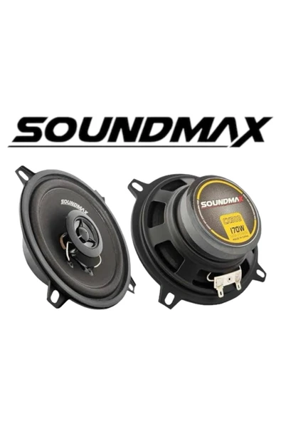 Soundmax Sx-cx520 13 Cm Coaxial Çifti 340w-170w Hoparlör Takımı ürün görseli 1
