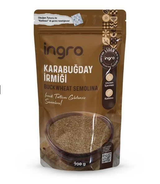 İngro Glutensiz Karabuğday İrmiği 700 Gr ürün görseli 1