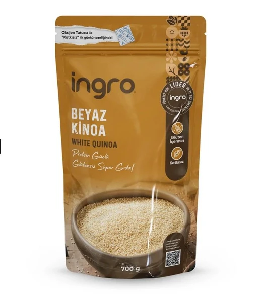 İngro Glutensiz Beyaz Kinoa Unu 700 Gr ürün görseli 1