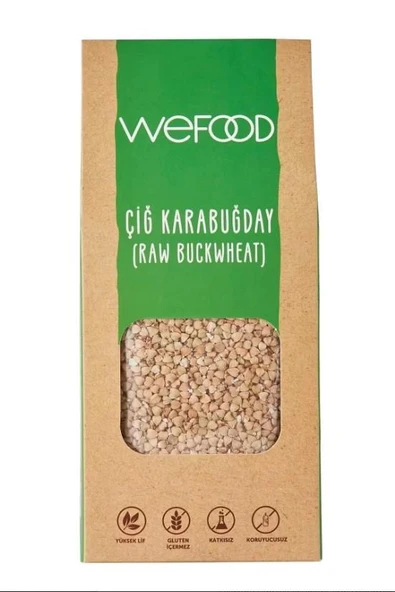 Wefood Glutensiz Çiğ Karabuğday 400 Gr ürün görseli 1