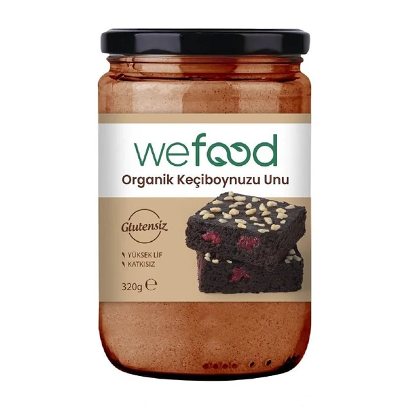 Wefood Organik Keçiboynuzu Unu 320 Gr ürün görseli 1