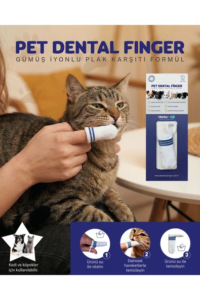 PETYCARE PET DENTAL FINGER - Resim 2