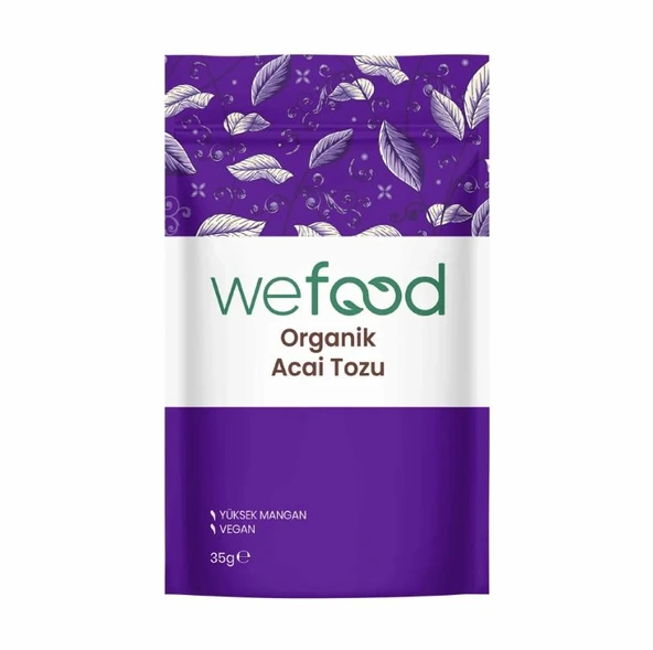 Wefood Organik Acai Tozu 35 Gr ürün görseli 1