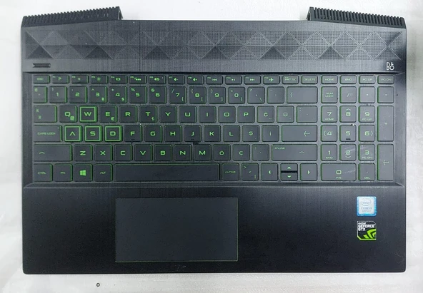 HP Pavilion Gaming 15-CX 15-CX0000 15-CX0056WM KLAVYE KASA ürün görseli 1