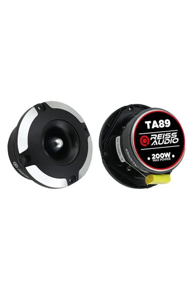 Reis Audio Deniz Sound Garage 10 cm Üst Kalite Tweeter RS-TA89 200 Watt 100 Rms 1 Çift 2 Adet.. ürün görseli 1