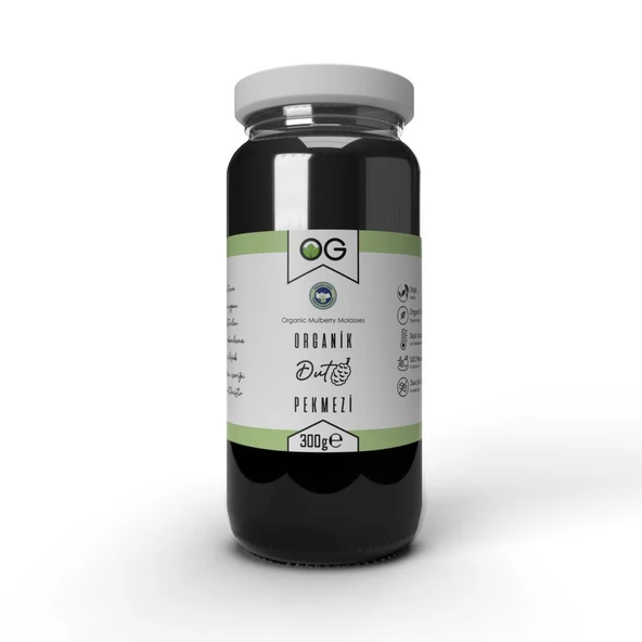Og Natural Organik Dut Pekmezi 300 Gr ürün görseli 1