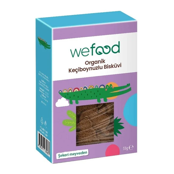 Wefood Organik Kids Keçiboynuzlu Bisküvi 55 Gr ürün görseli 1