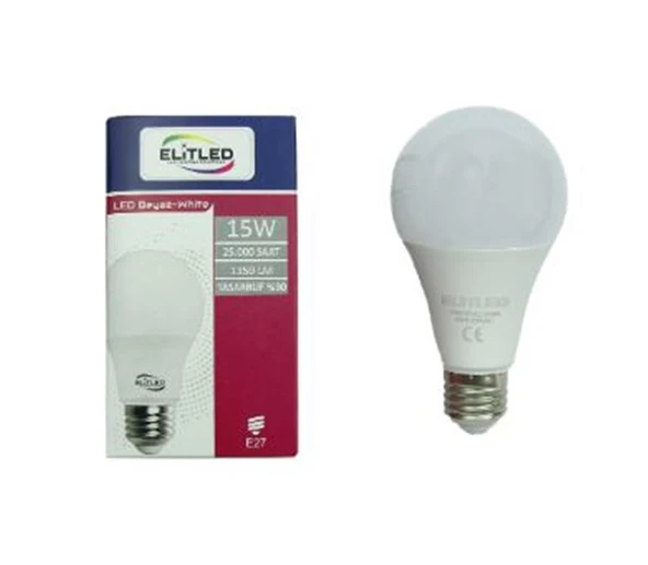 Elitled 15W Beyaz Led Ampül ürün görseli 1