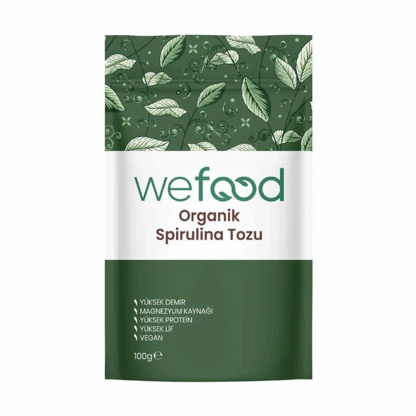 Wefood Organik Spirulina Tozu 100 Gr ürün görseli 1