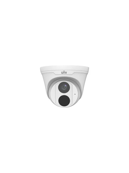 Unv IPC3612LB-AF28-E 2.8mm Lens 2mp 1080P H265+ Dahili Mikrofonlu Sesli Poeli Ip Dome Kamera ürün görseli 1