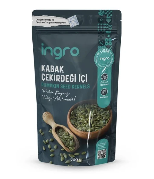 İngro Glutensiz Kabak Çekirdeği İçi 700 Gr ürün görseli 1