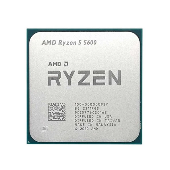Amd Ryzen 5 5600 AM4Pin 65W Fansız (Tray) ürün görseli 1