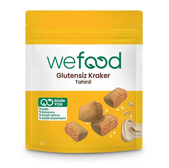 Wefood Glutensiz Tahinli Kraker 40 Gr ürün görseli 1