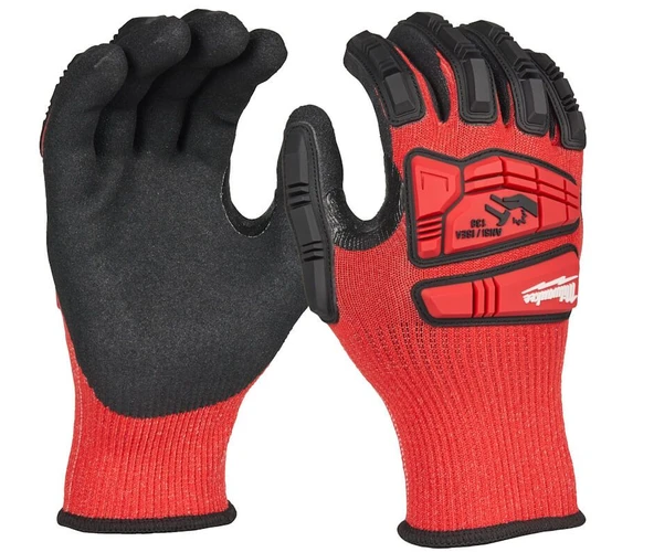 Milwaukee Darbeye ve Kesilmeye Dayanıklı Eldiven 3.Seviye 10/XL 4932498532 ürün görseli 1