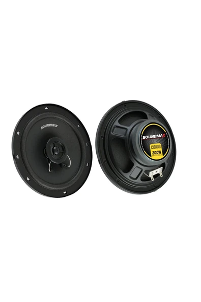 Soundmax Cx-620-200w Max Power-tweeterlı 16 Cm Kapı Hoparlörü-2 Adet ürün görseli 1