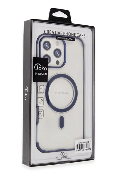 iPhone 16 Pro Hilton Magsafe Kapak - Siyah ürün görseli 1