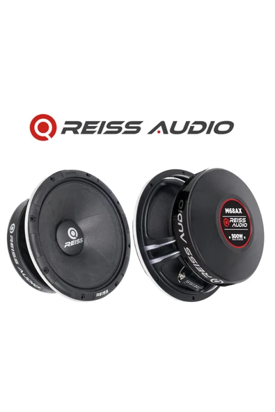 Reiss Audio Rs-M68ax Çifti 1000wat-500w Rms Axar Serisi 16 Cm Oto Midrange Hoparlör ürün görseli 1