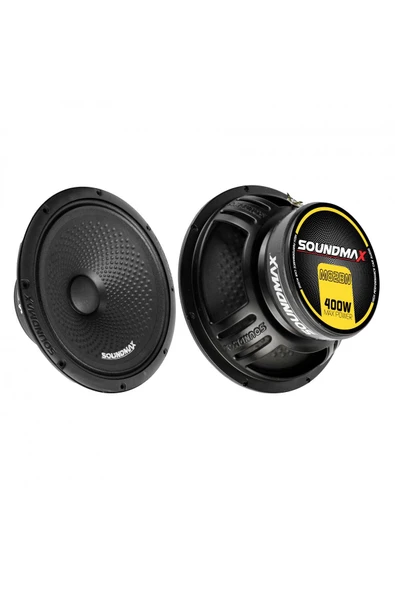 Soundmax SX-M82BN 20 CM MİDRANGE 400 WATT MAXİMUM POWER 200 WATT RMS POWER ÇİFT FİYATIDIR ürün görseli 1