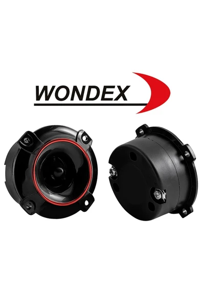 wondex Wd-888 600Wat 7.5cm Super Bullet Dome Tweeter Tiz ürün görseli 1
