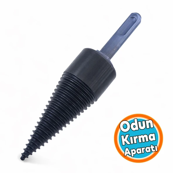 32 MM Odun Kırma Parçalama Aparatı SDS Plus Uyumlu Matkap Tipi Odun Yarma Parçalayıcı Uç ürün görseli 1