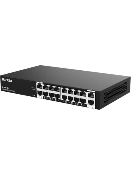 Tenda S218Gpc-Bh16Fe Poe+ Port 167W 2X Ge Uplink Switch ürün görseli 1