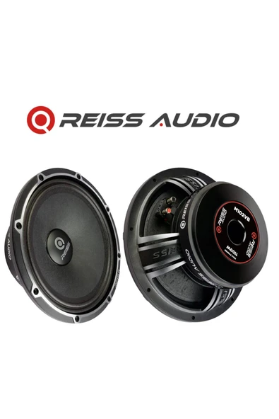 Reiss Audio Rs-M102VB Çifti 2200wat-1100w Rms 25 Cm Çift Oto Midrange Hoparlör ürün görseli 1