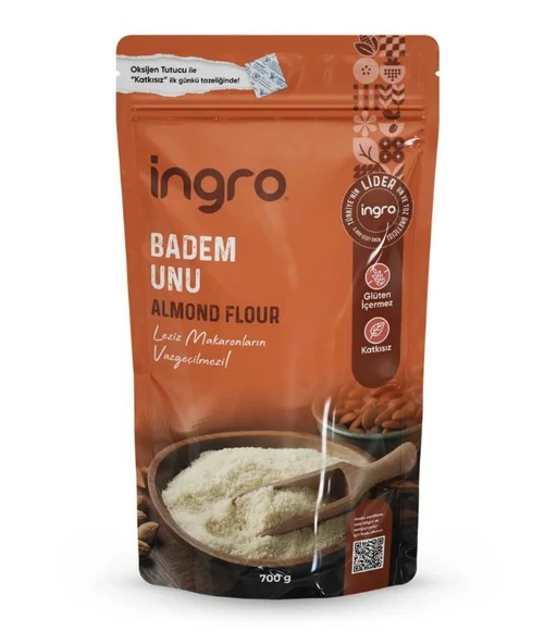 İngro Glutensiz Badem Unu 700 Gr ürün görseli 1