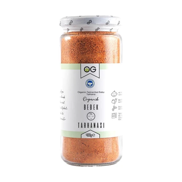 Og Natural Organik Bebek Tarhanası 400 Gr ürün görseli 1