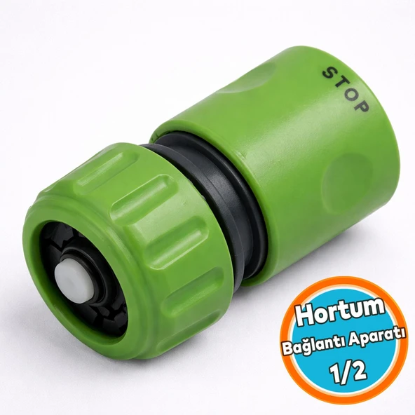 Hortum Bağlantı Ekleme Aparatı Hortum Sulama Başlığı Eki Bahçe Sulama Adaptörü Stop Kesici DY8011 ürün görseli 1