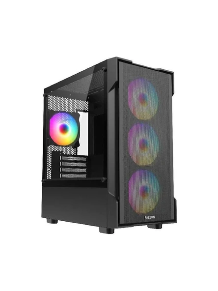 Fazeon F1 F1M650Bbm Fanlı 650W Micro Atx Oyuncu Boş Bilgisayar Kasası ürün görseli 1