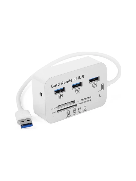 Tx Txacucr340 3Xusb 3.0 Hub ve Çoklu Harici Kart Okuyucu ürün görseli 1