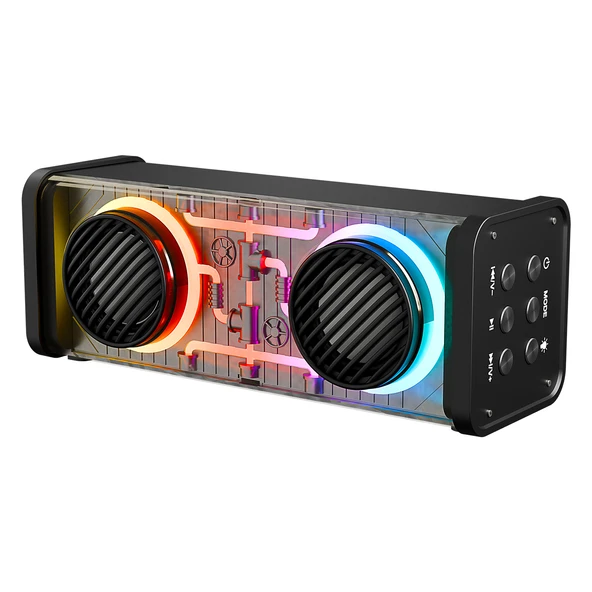 Mikado Md-56Bt Siyah Aux + Usb + Bluetooth Destekli 10W 1500Mah Taşınabilir Speaker ürün görseli 1