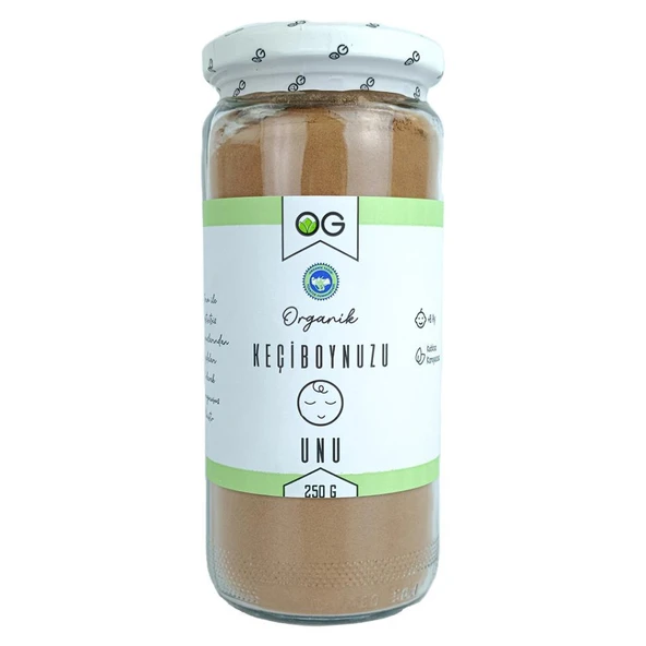 Og Natural Organik Keçiboynuzu Unu 250 Gr ürün görseli 1