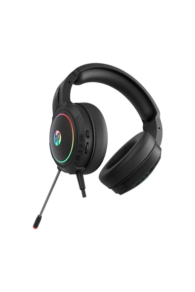 Hp Dhe-8006 Mikrofonlu Ses Kontrollü Gaming Usb Siyah Başüstü Kulaklık ürün görseli 1