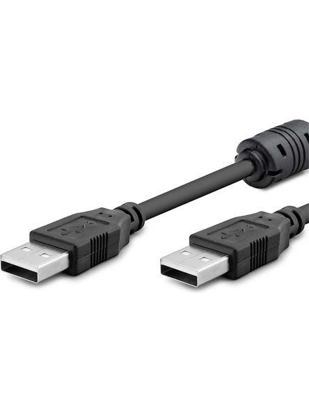 Hadron Hdx7532 Usb To Usb Kablo 1.5M Siyah ürün görseli 1