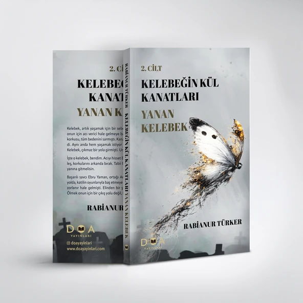 Kelebeğin Kül Kanatları - Yanan Kelebek - Rabianur Türkmen ürün görseli 1
