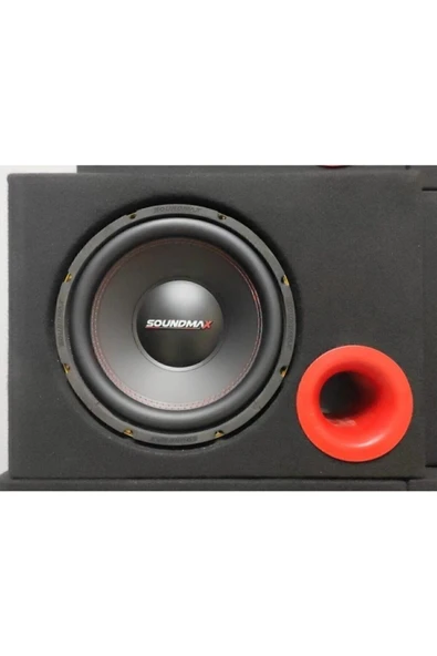 Soundmax Sx-fc12 30 Cm 1500 Watt Kabinli Subwoofer-fc12 Içi Siyah ürün görseli 1
