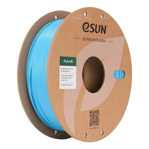 Esun Pla+Hs Gök Mavisi Filament 1.75mm 1kg - Yüksek Hız Uyumlu Pla+ ürün görseli 1