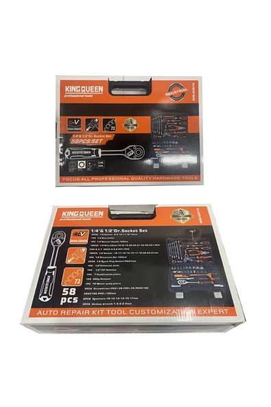 prohummer 58 Parça Professional Lokma Takımı ve Alet Takım Seti PH240 ürün görseli 1